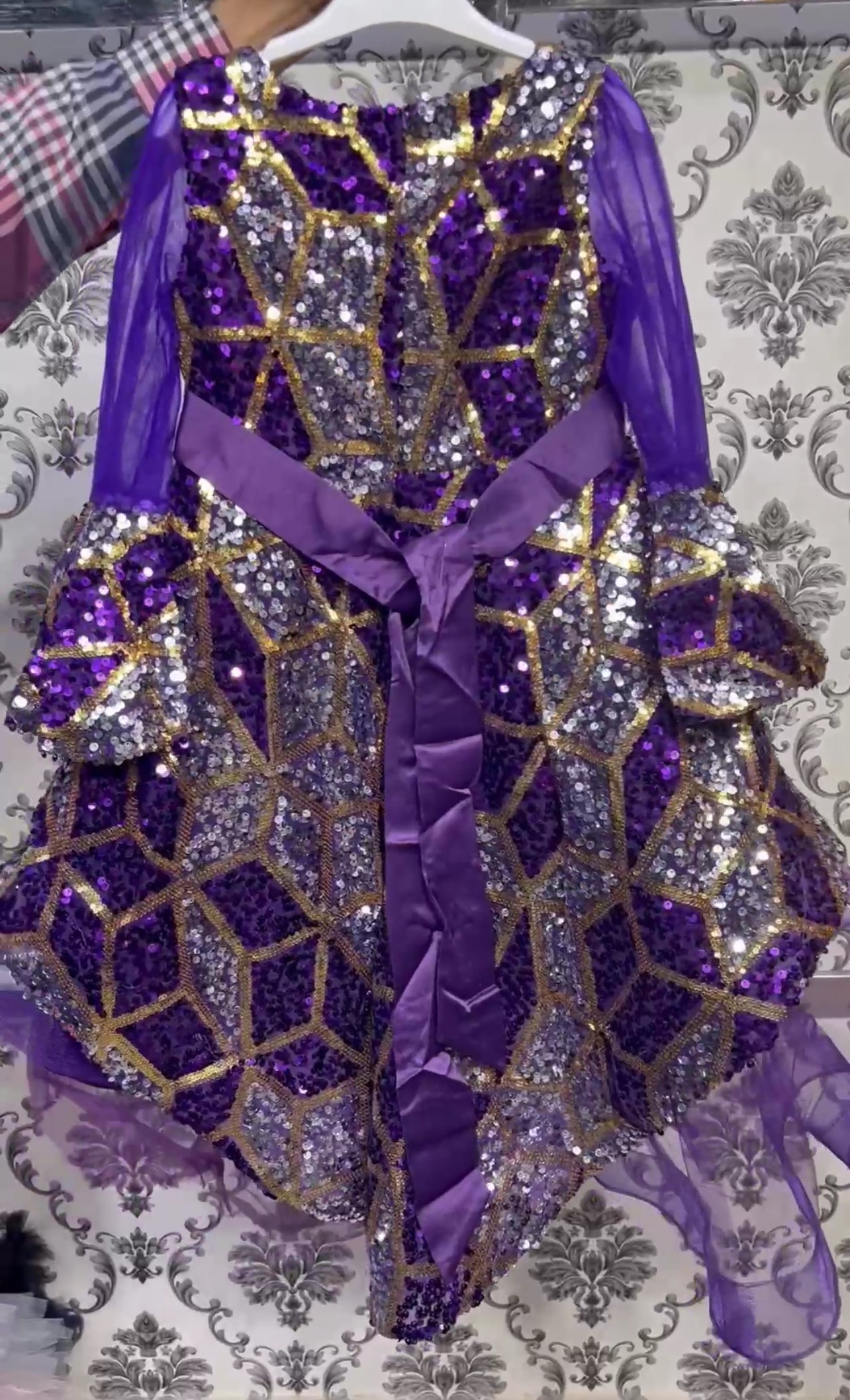 Elegant Sequins Frock