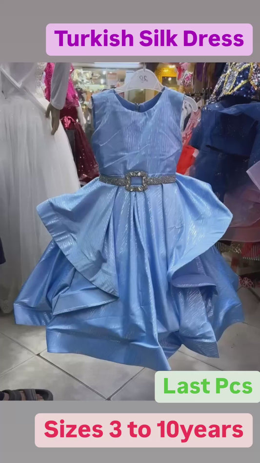 Turkish Elegant Silk Dress